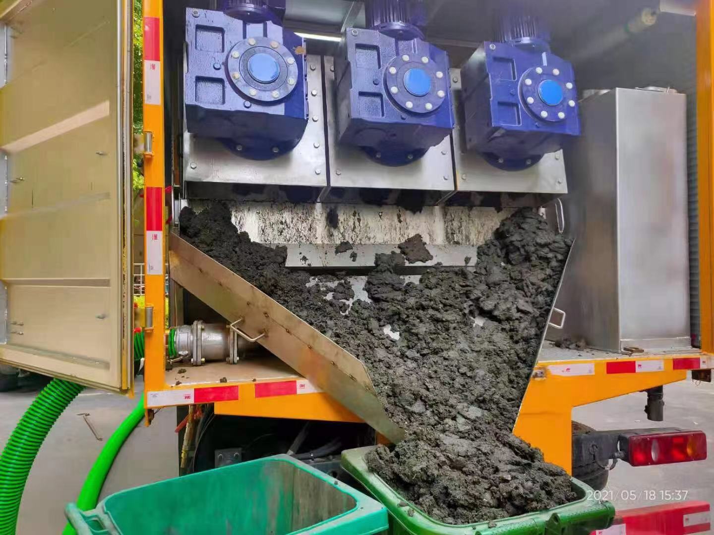 江州化粪池清掏城市维护站-泥浆净化干湿分离处理